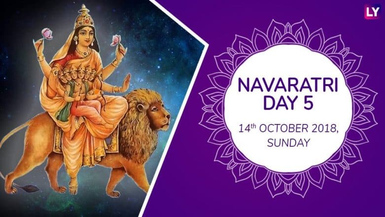 Navaratri 2018 Day 5 Skandamata Puja: Worship The Fifth Form Of Goddess Durga With Mantras This Navratri Navaratri 2018 Day 5 Skandamata Puja: Worship The Fifth Form Of Goddess Durga With Mantras This Navratri