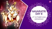 Navaratri 2018 Day 8 Mahagauri Puja: Worship The Eighth Form Of Goddess Durga With Mantras This Navratri