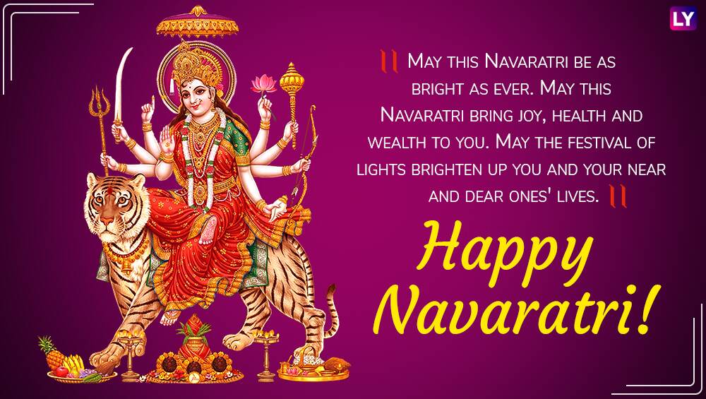 Navratri 2018 Wishes And Photo Greetings Whatsapp Messages Images Jai Mata Di Facebook 8271