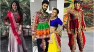 Navaratri 2018 Outfits for Garba Nights: From Lehenga Choli to Kediyu Dhoti, Step Out for Dandiya Nights in Your Best Traditional Avatar This Navratri Festival!