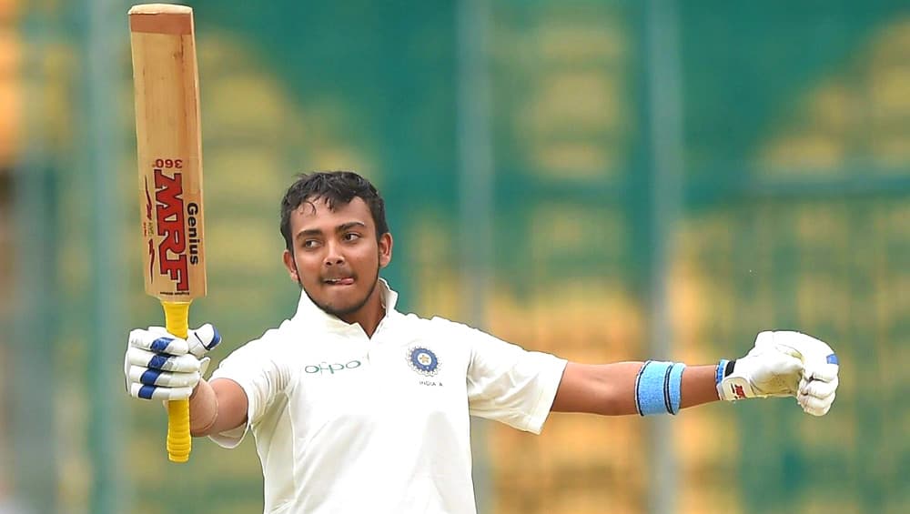 Happy Birthday Prithvi Shaw: Five Knocks Which Prove He Is the Next Big Thing in Indian Cricket Happy Birthday Prithvi Shaw: Five Knocks Which Prove He Is the Next Big Thing in Indian Cricket
