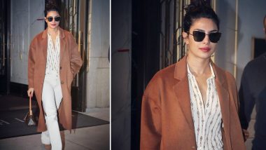 Priyanka Chopra Is Already Flaunting Her Uber Cool Winter Wardrobe on the Streets of New York - View Pics