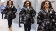 Priyanka Chopra is Ready to Run the World in Black Puffy Jacket, Which Not Everyone Can Pull Off (See Pics)