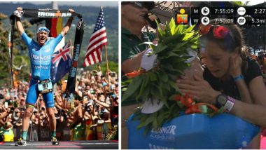 Patrick Lange Wins 2018 Ironman World Championship Triathlon in Record Time, Proposes to Girlfriend After Victory, Watch Video