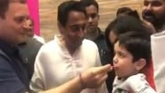 Madhya Pradesh Assembly Elections 2018: On Campaign Trail, Rahul Gandhi Offers Ice-cream to Child; Watch Video