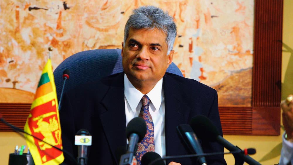 Sri Lankan PM Ranil Wickremesinghe to Resign Today Sri Lankan PM Ranil Wickremesinghe to Resign Today
