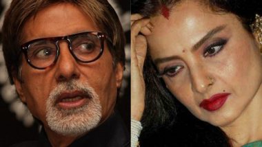 Rekha Denies Having 'A Personal Connection' With Amitabh Bachchan, but Admits Being 'Hopelessly in Love' With Him