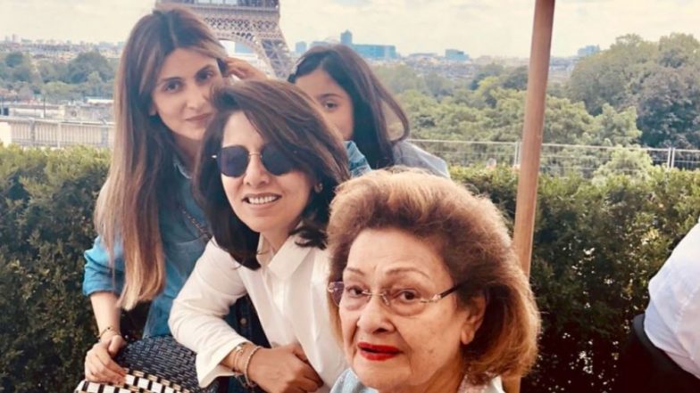 Raj Kapoor's Wife Krishna Raj Kapoor Passes Away; Granddaughter Riddhima Kapoor Sahani Shares A Heartfelt Message on Instagram