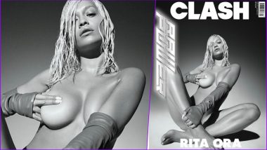 Rita Ora Strips NAKED for Clash Magazine: Singer-Actress Covering Nipples With Hands in This Sultry Photoshoot Is NSFW (See Pics)