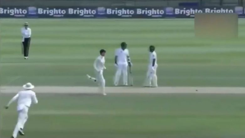 Run Out of the Century! Pakistan Batsman Azhar Ali Thinks He Hit a Four,  Gets Run Out by Tim Paine While He Chats With Asad Safiq In The Middle of  The Pitch;