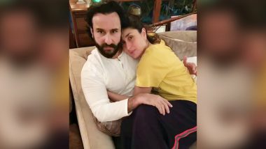 This Pic of Kareena Kapoor and Saif Ali Khan Snuggling Up to Each Other in Their Pyjamas on Their Anniversary Is Giving Us All the Cozy Feels - See Pic