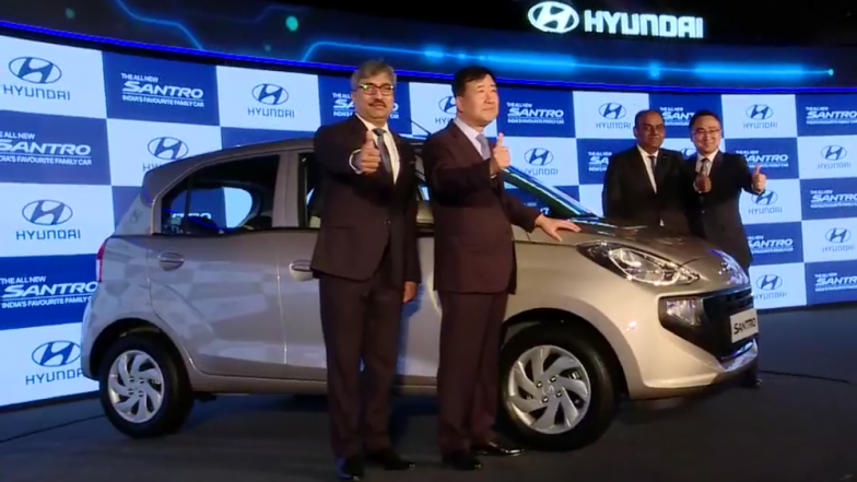 LIVE News Updates: 2018 Hyundai Santro Launched in India at Rs 3.89 Lakh; Images, Features & Specifications