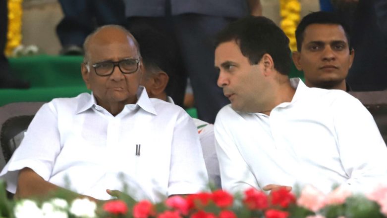 Sharad Pawar Latest Opposition Leader to be Targeted by This Vindictive Government: Rahul Gandhi