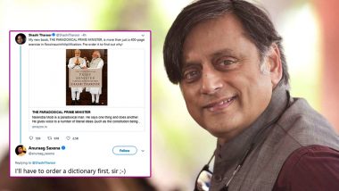 Floccinaucinihilipilification Is the New F-Word From Shashi Tharoor’s Dictionary! Know the Meaning & How to Pronounce It