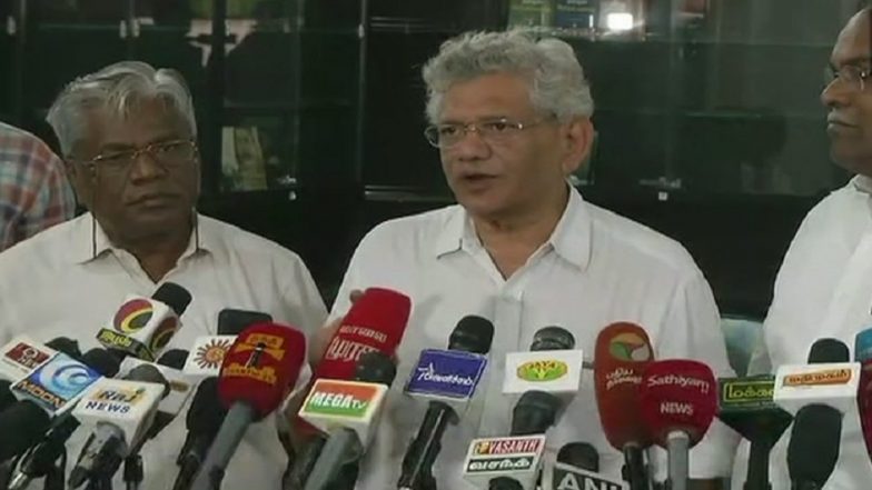 Sabarimala Protests Similar to Babri Masjid Demolition, RSS Orchestrating Violence, Says CPM Chief Sitaram Yechury