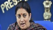 Smriti Irani Reacts to #MeToo Allegations Against MJ Akbar, Says 'Up to Him to Issue a Statement'