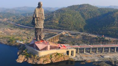 Statue of Unity Maintenance: Lift and Staircase to Be Built Inside World’s Tallest Statue As Authorities Struggle to Clean It