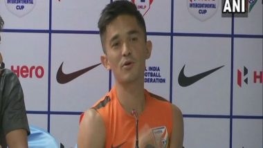 India vs China Football Friendly Match: Captain Sunil Chettri Says, 'Never Thought About My Personal Goals'