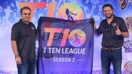 T10 Cricket League 2018: Shahid Afridi, Rashid Khan, Shoaib Malik & Other International Stars Adorn Shaji Ul Mulk&rsquo;s T10 2nd Season