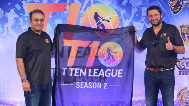 T10 Cricket League 2018: Shahid Afridi, Rashid Khan, Shoaib Malik & Other International Stars Adorn Shaji Ul Mulk’s T10 2nd Season