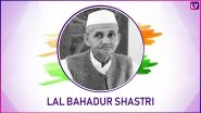 Lal Bahadur Shastri Ji's Birth Anniversary: 'Jai Jawan, Jai Kisan' and Other Inspirational Quotes by the Second PM of India