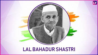 Lal Bahadur Shastri Jis Birth Anniversary Jai Jawan Jai