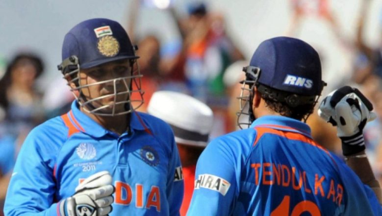 Virender Sehwag Turns 40 Sachin Tendulkar Wishes Viru In A Unique Special Style 🏏 Latestly 8379