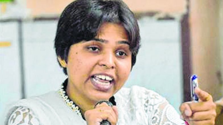 Trupti Desai to Visit Sabarimala Temple on November 17, Writes to Pinarayi Vijayan For Security