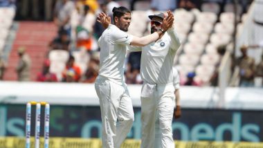 Umesh Yadav’s Fifer Helps India Bundle West Indies for 311 in First Innings of IND vs WI 2nd Test