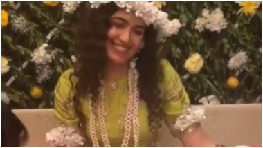 Yuvika Chaudhary Looks Like The Happiest Bride Ever On Her Mehendi Ceremony - Watch INSIDE Videos