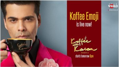 So Cool! Karan Johar Gets His Own 'Koffee' Emoji For Koffee With Karan Season 6