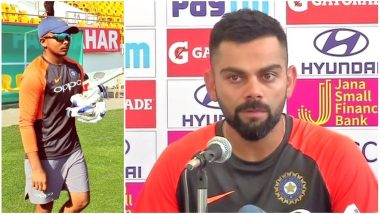 Virat Kohli – Press Conference, India vs West Indies 2018: Indian Captain Says ‘Youngsters in Squad Should Look at It As Opportunity, Not Pressure’