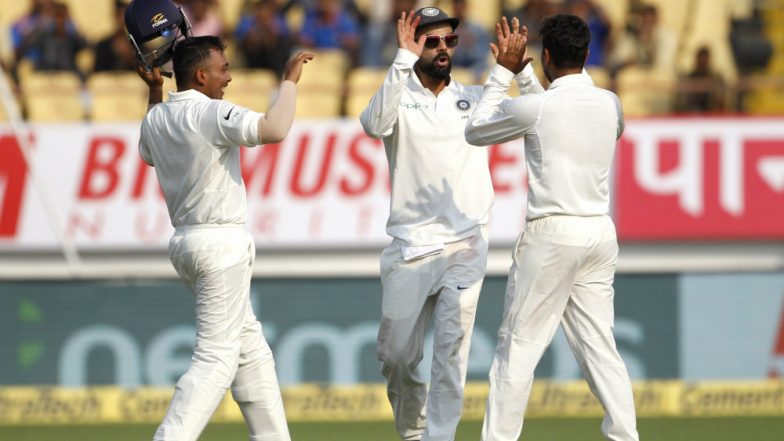 WI 295/7, Stumps | Live Cricket Score India vs West Indies, 2nd Test 2018, Day 1: Teams Share Honours On First Day, Roston Chase Remains Unbeaten on 98*