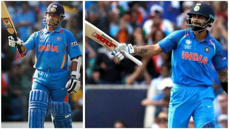 Sachin Tendulkar Lauds Virat Kohli As ‘One of Greatest Cricketers’; Refuses to Compare Himself with Kohli