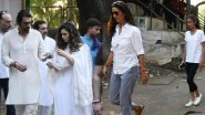 Arjun Rampal&rsquo;s Mother Gwen Rampal Passes Away; Industry Folks Pay Last Respects at the Funeral &ndash; View Pics