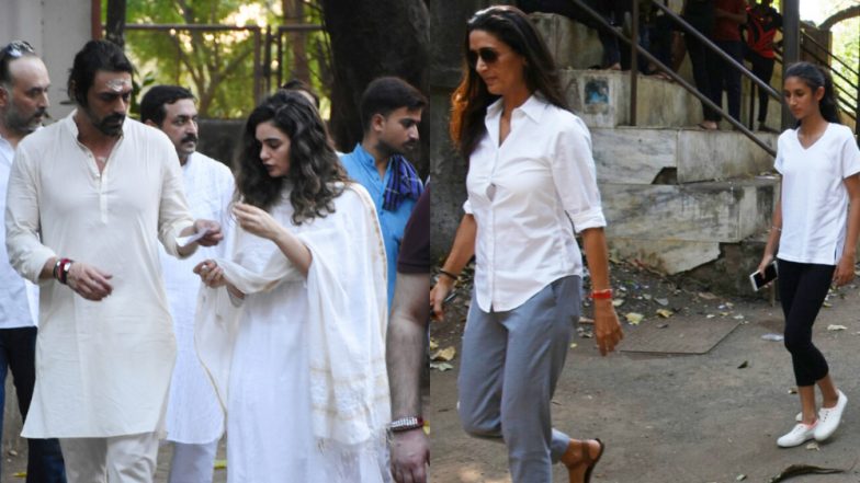 Arjun Rampal’s Mother Gwen Rampal Passes Away; Industry Folks Pay Last Respects at the Funeral – View Pics