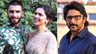 Arshad Warsi Reveals One of The Many Reasons why he Thinks Deepika Padukone is in Love with Ranveer Singh and We Couldn't Agree More