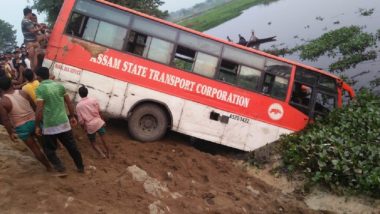 Assam: 7 Dead, 21 Injured as State Transport Corporation Bus Falls Into Pond Near Guwahati
