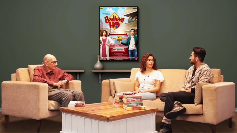 Famous Sexpert Calls Ayushmann Khurrana Immature As Sanya Malhotra Laughs On in This Funny Video