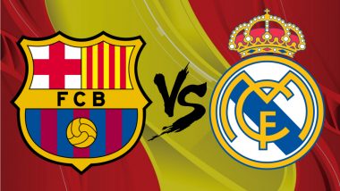 Real Madrid and Barcelona to Face Each Other in 15th Round of La Liga 2019-20