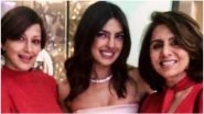 Sonali Bendre and Neetu Kapoor Pose With Priyanka Chopra at Her Bridal Shower &ndash; View Pic