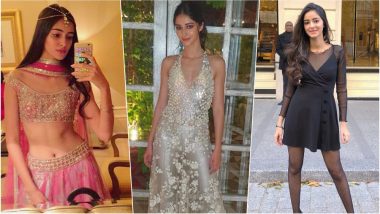 Ananya Panday Turns 20: From Shimmery Gowns to Traditional Outfits, 5 Times the Birthday Girl Inspired With Her Sartorial Choice (See Pics)