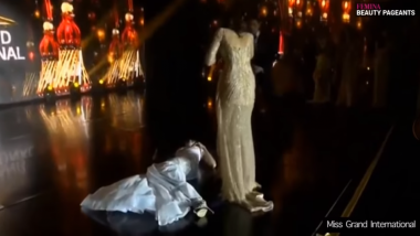 Miss Paraguay Clara Sosa Faints on Stage After Being Declared Miss Grand International 2018 Winner (Watch Video)