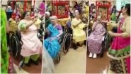 Video of Special Dandiya Dance Featuring Elderly Woman Sitting on Wheelchair Will Warm Your Hearts This Navratri 2018