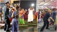 Garba Fever! Christian Priest From Mumbai and Policemen From New York Can&rsquo;t Resist Shaking a Leg to the Garba Tune
