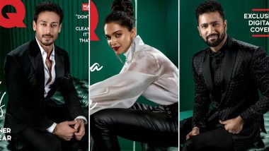 Deepika Padukone Joins Tiger Shroff and Vicky Kaushal to Grace the Cover of GQ India’s Anniversary Edition – View Pics