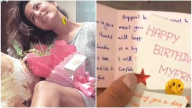 Hina Khan Ecstatic on Receiving Pre-Birthday Cards, Gifts From Friends and Fans – See Pics