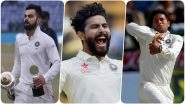 Latest ICC Test Rankings 2018: Virat Kohli Remains No 1 Batsman; Ravindra Jadeja, Kuldeep Yadav Move Up in All-Rounder and Bowler's List