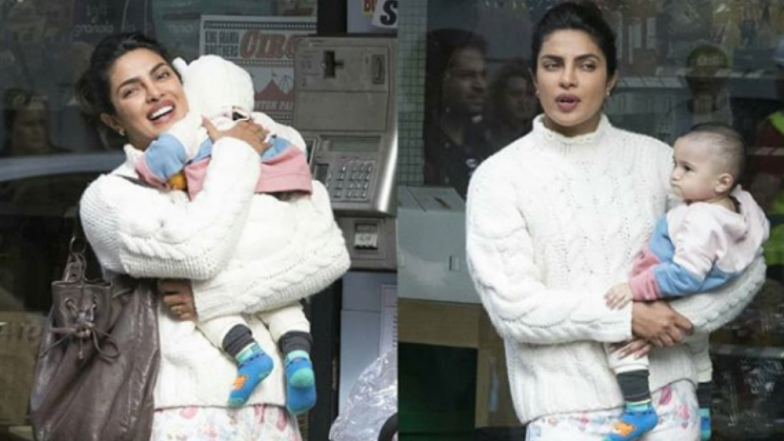Priyanka Chopra Spotted With A Baby In London; And We Can't Wait To Tell You What This Adorable Pic Is All About!