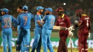 WI 153/10 in 36.2 Overs (Target 378) | India vs West Indies 4th ODI 2018 Highlights: Hosts Win by 224 Runs